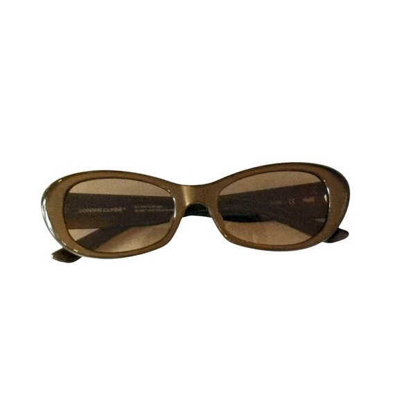 Bonnie Clyde Magic Sunglasses in Holographic Brown main image 7